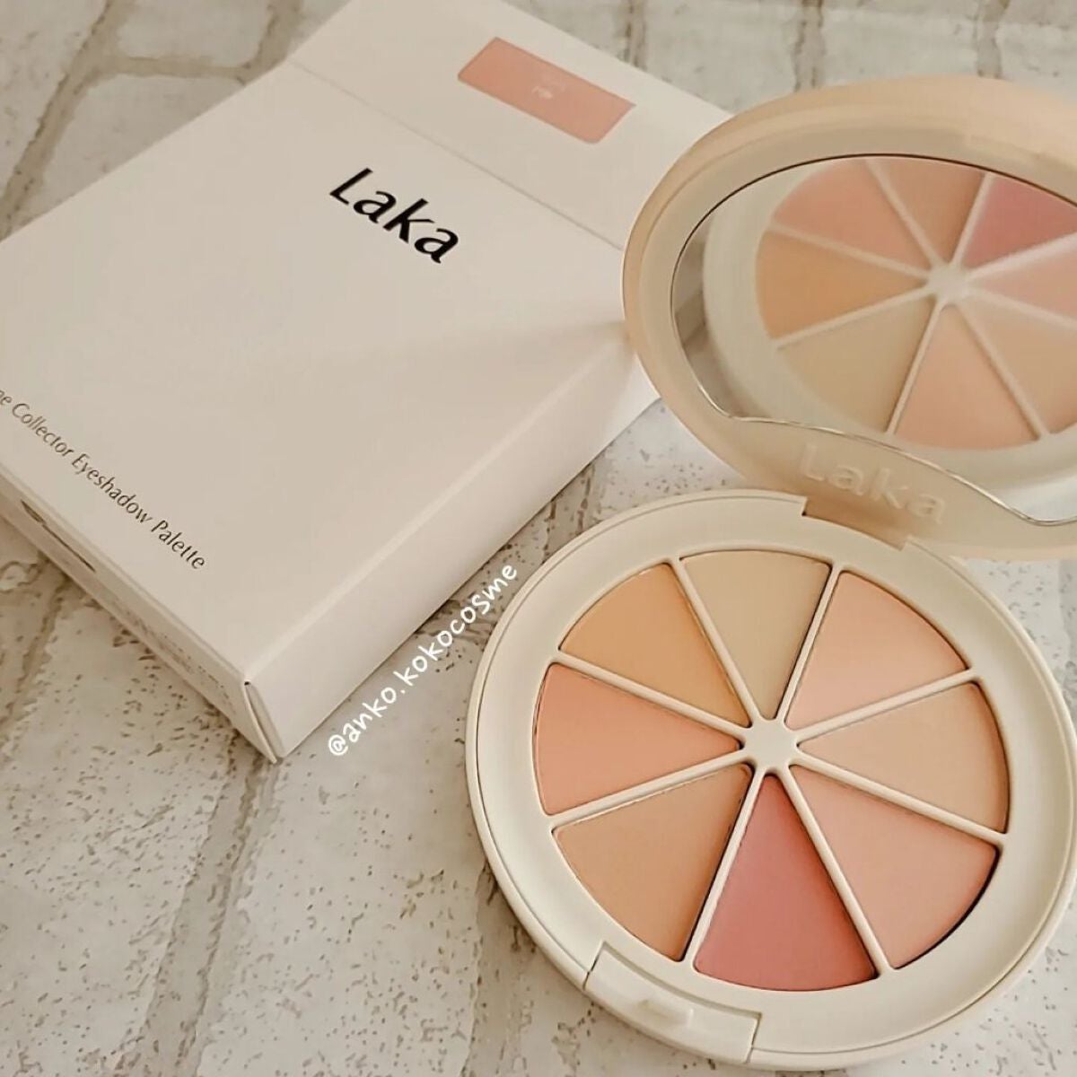 ミドルトーンアイシャドウコレクターパレット/Laka/アイシャドウパレットを使ったクチコミ(1枚目)