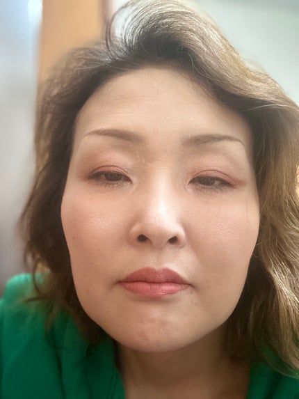 ブライトアップチークS/media/パウダーチークを使ったクチコミ(2枚目)