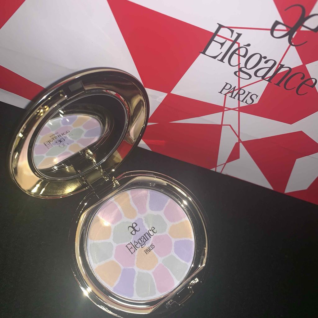 ラ プードル オートニュアンス/Elégance/プレストパウダーを使ったクチコミ（1枚目）