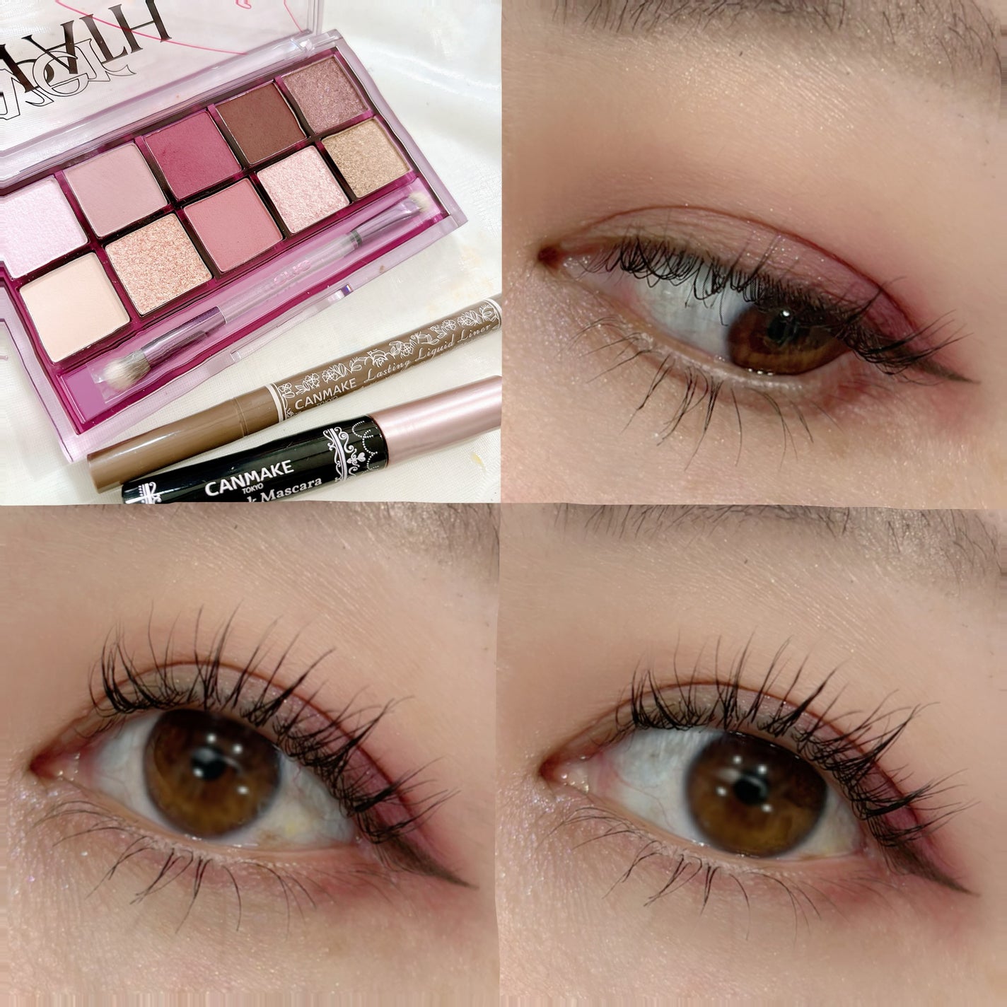 ラスティングリキッドライナー/キャンメイク/リキッドアイライナーを使ったクチコミ(1枚目)