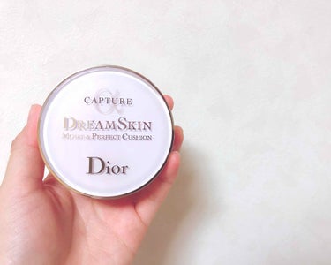 カプチュール ドリームスキン モイスト クッション SPF50 /PA+++ /Dior/クッションファンデーションを使ったクチコミ（1枚目）