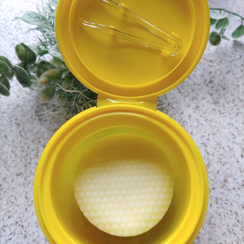 グリーンタンジェリン ビタCダークスポットケアパッド/goodal/トナーパッドを使ったクチコミ（2枚目）