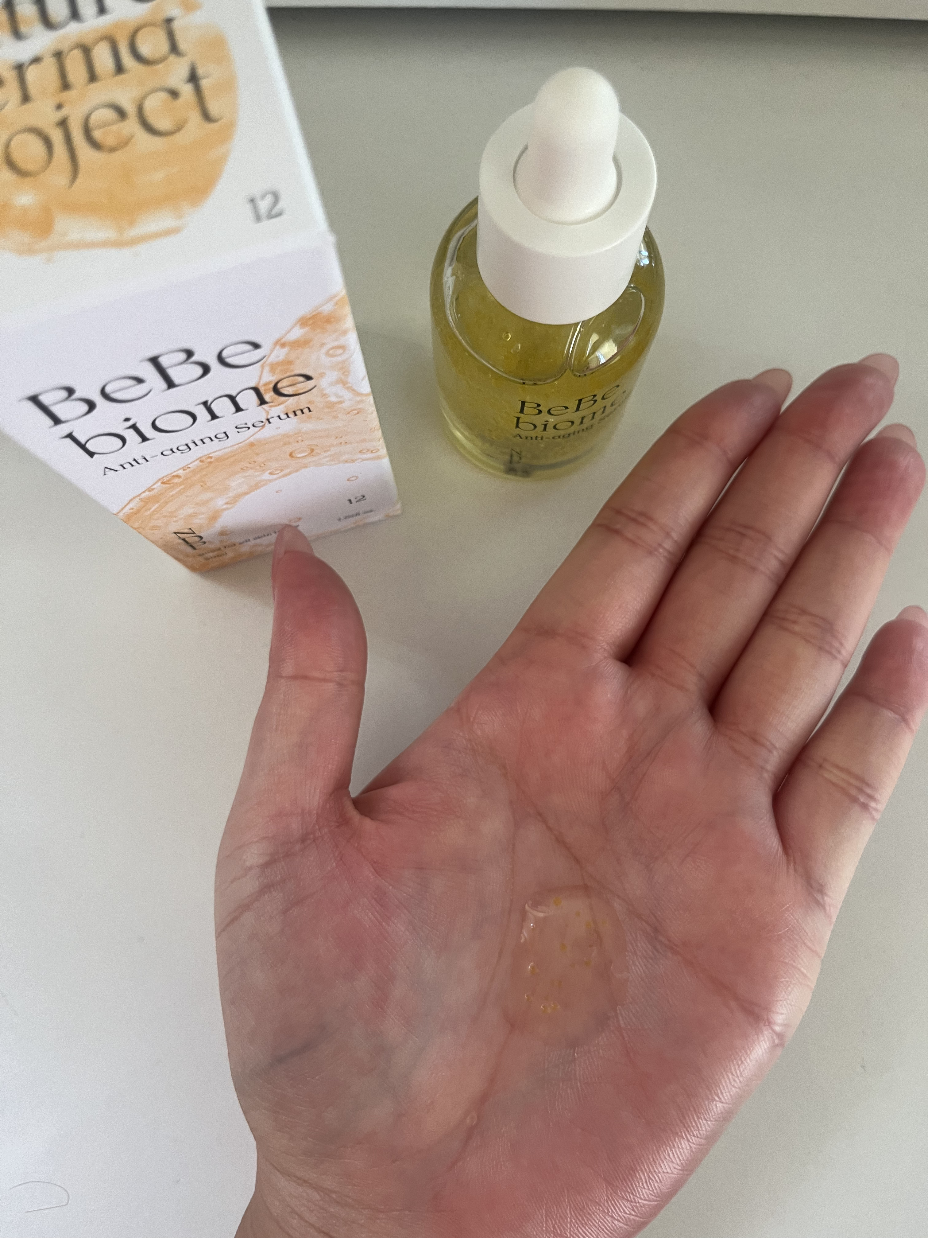 ベベバイオームアンチエイジングセラム/NATURAL DERMA PROJECT/美容液を使ったクチコミ（3枚目）