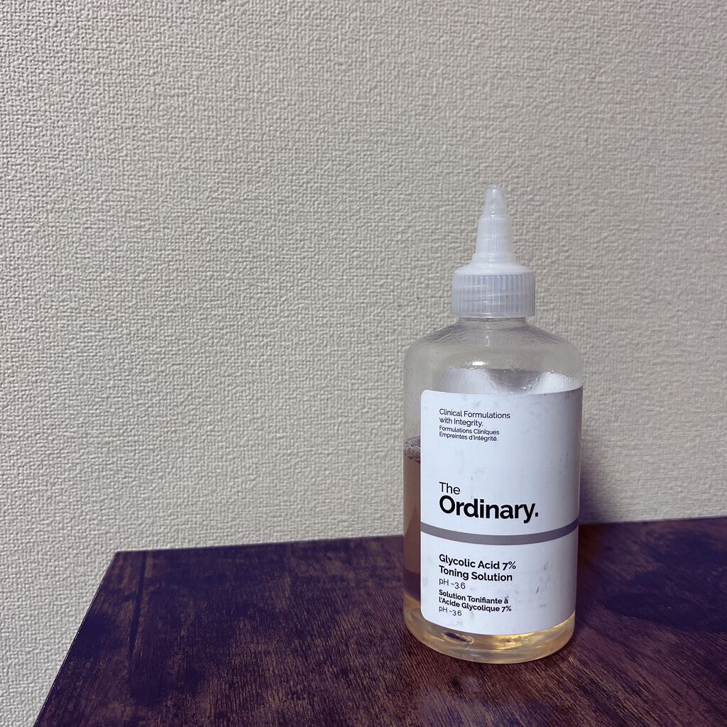 Glycolic Acid 7% Toning  Solution/The Ordinary/ブースター・導入液を使ったクチコミ（2枚目）