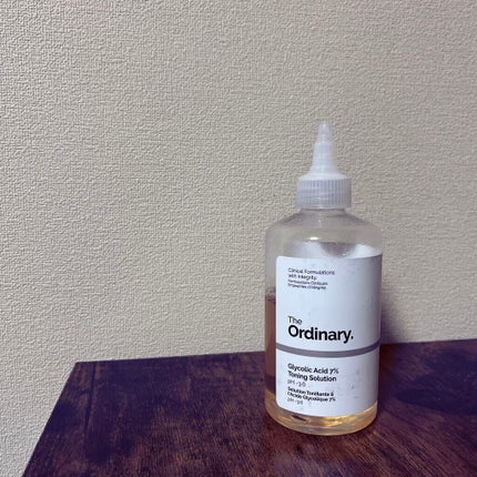 Glycolic Acid 7% Toning Solution/The Ordinary/ブースター・導入液を使ったクチコミ(2枚目)