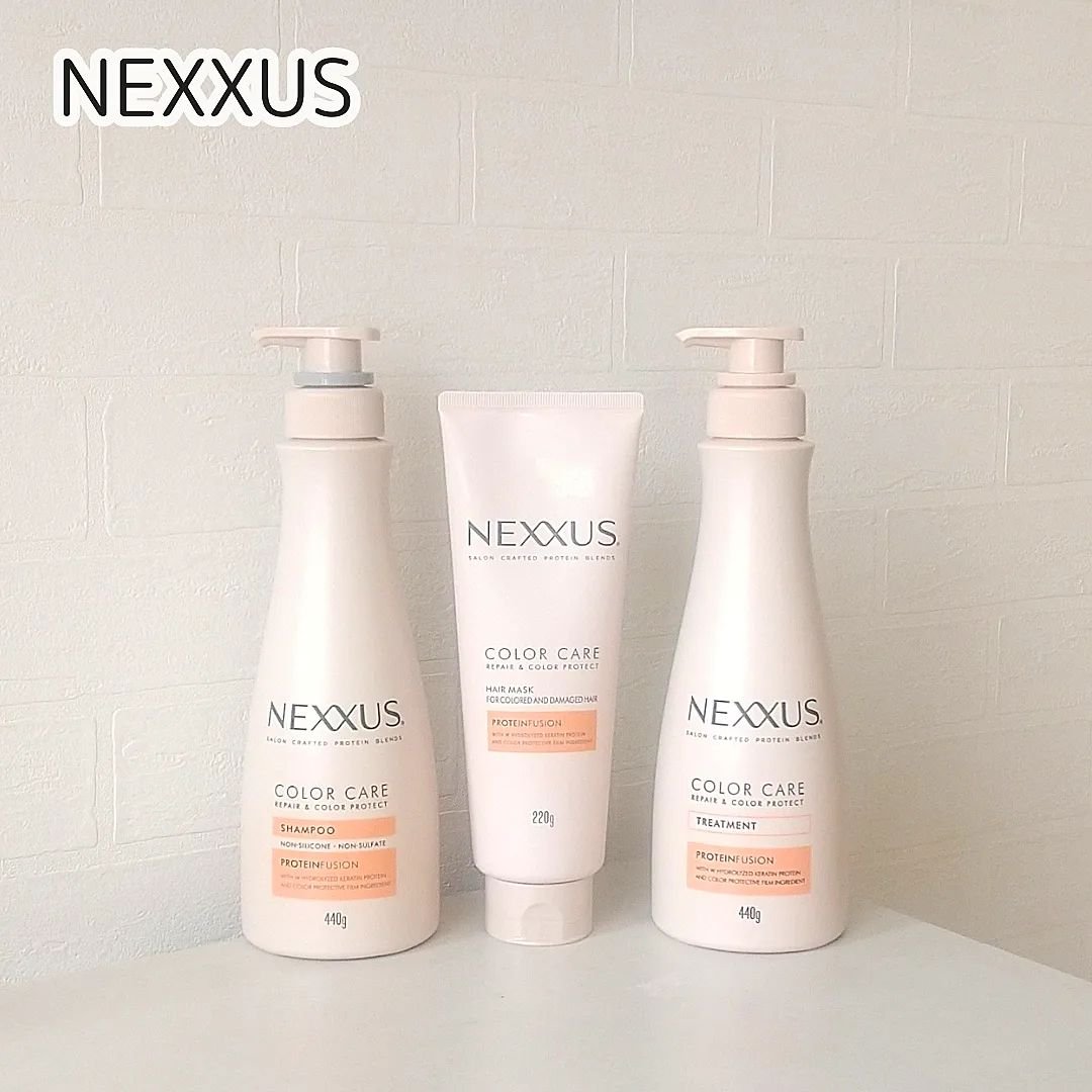 ネクサス リペア＆カラープロテクト シャンプー／トリートメント/NEXXUS(ネクサス)/市販シャンプーを使ったクチコミ（2枚目）