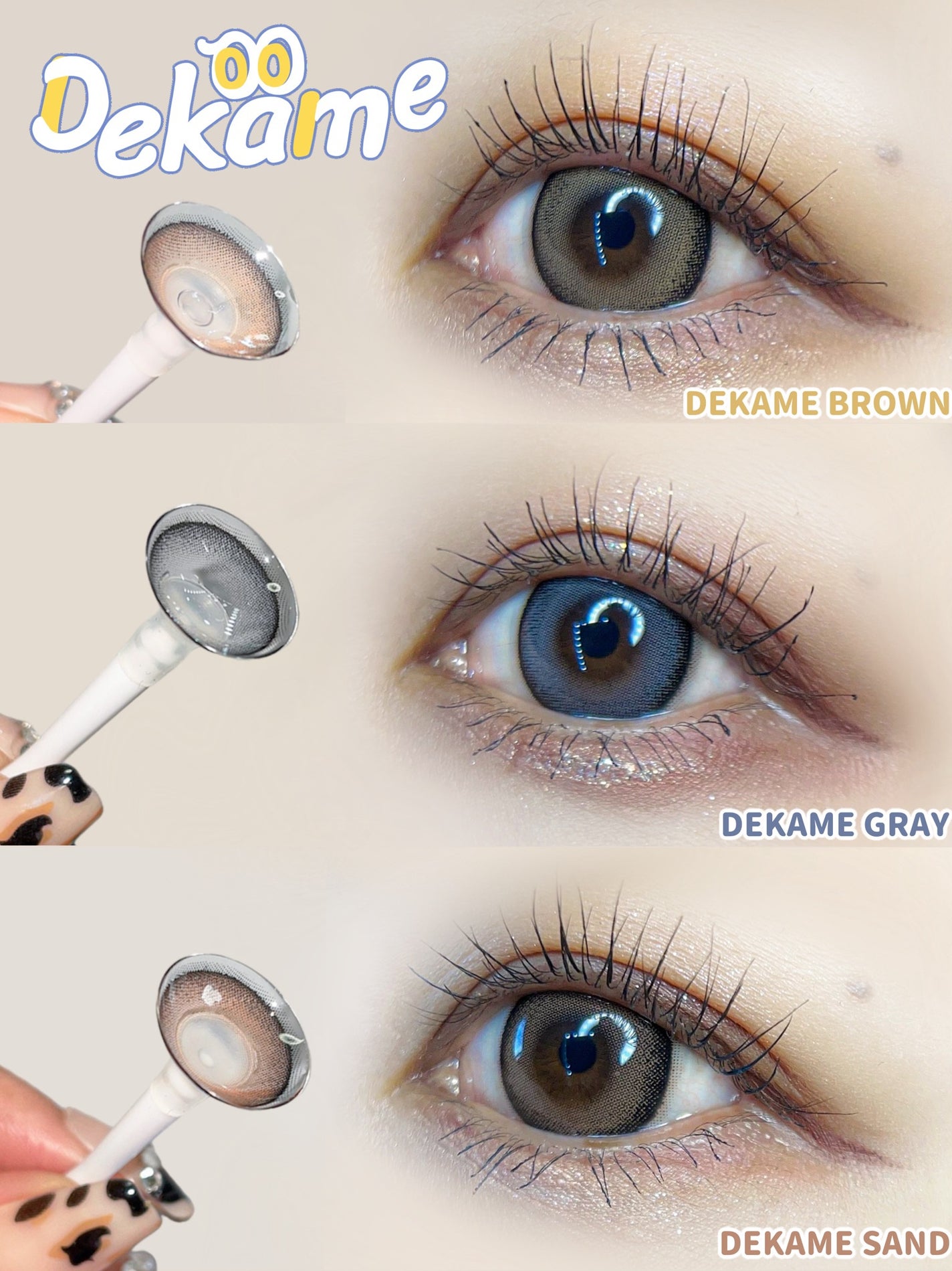 DEKAME/蜜のレンズ/カラーコンタクトレンズを使ったクチコミ(1枚目)