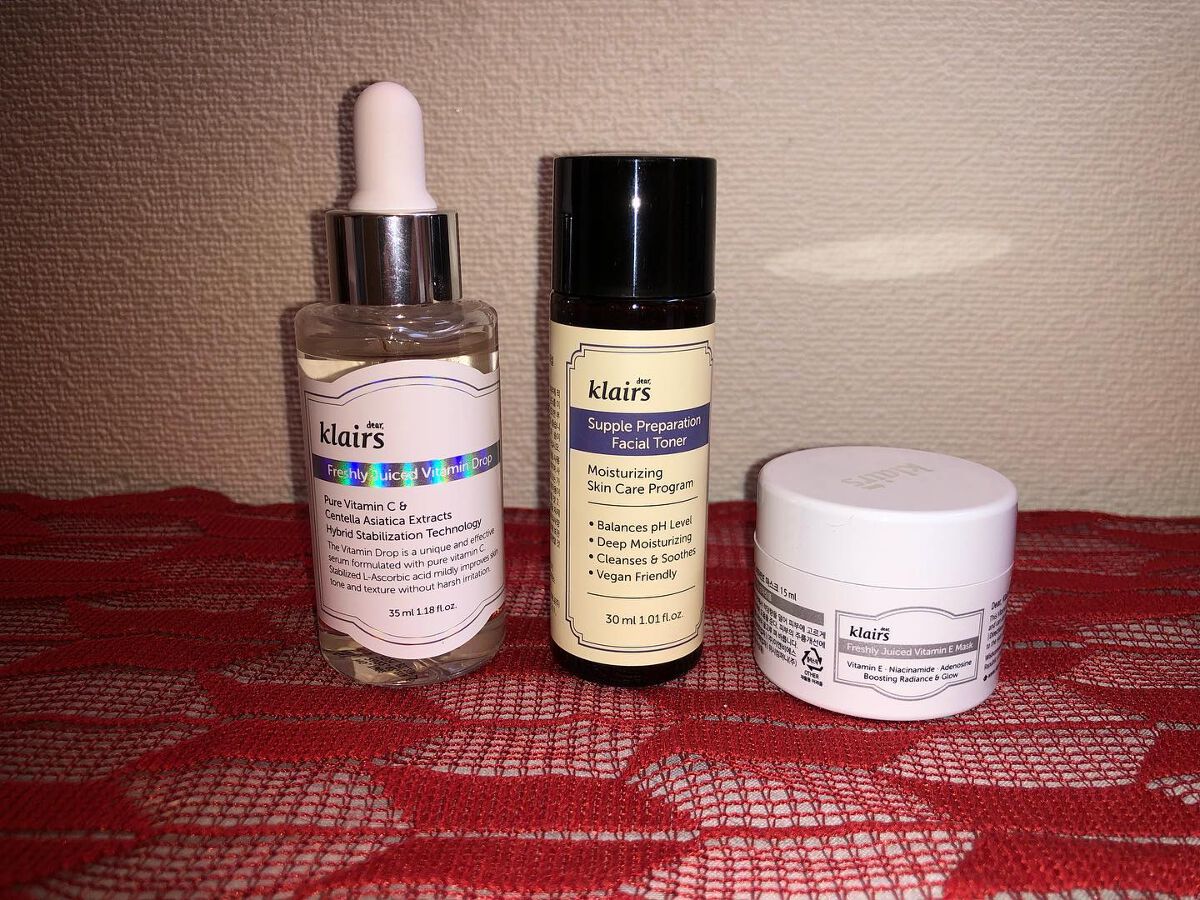 ビタミンチャージパッケージ/Klairs/スキンケアキットを使ったクチコミ(8枚目)