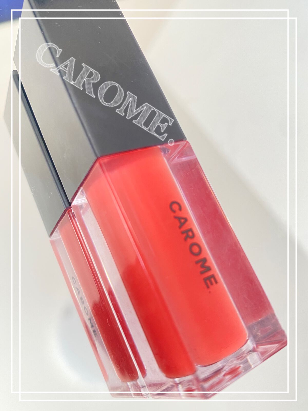 ブルーミングリップグロウ/CAROME./口紅を使ったクチコミ（1枚目）
