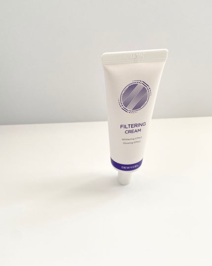 フィルタリングクリーム/DEWYCEL/日焼け止めクリームを使ったクチコミ(1枚目)