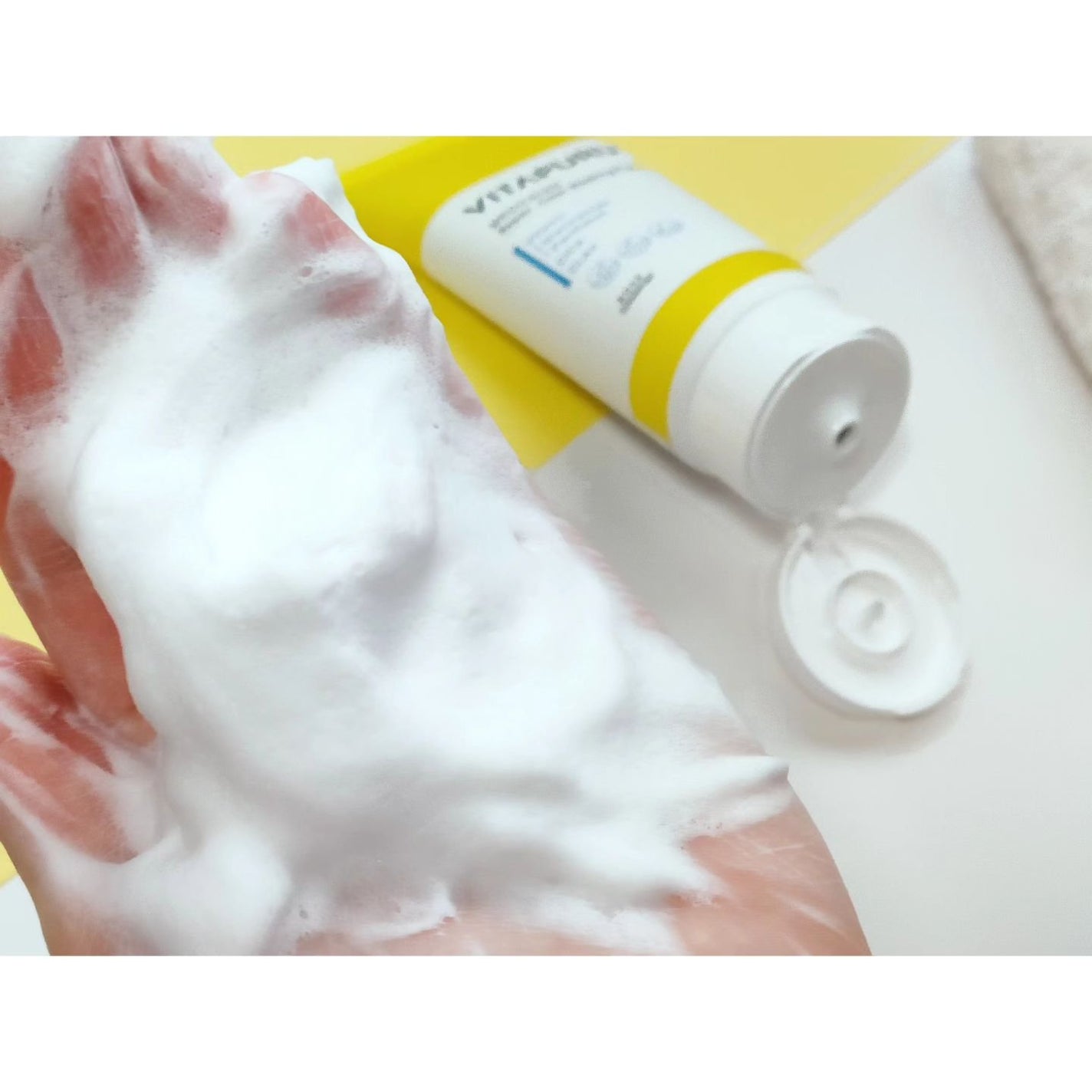 ビタプル リペア クリアウォッシングフォーム/VITAPURU/洗顔フォームを使ったクチコミ(4枚目)