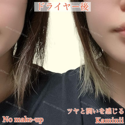 ヘアミルク/Kaminii/ヘアミルクを使ったクチコミ(5枚目)