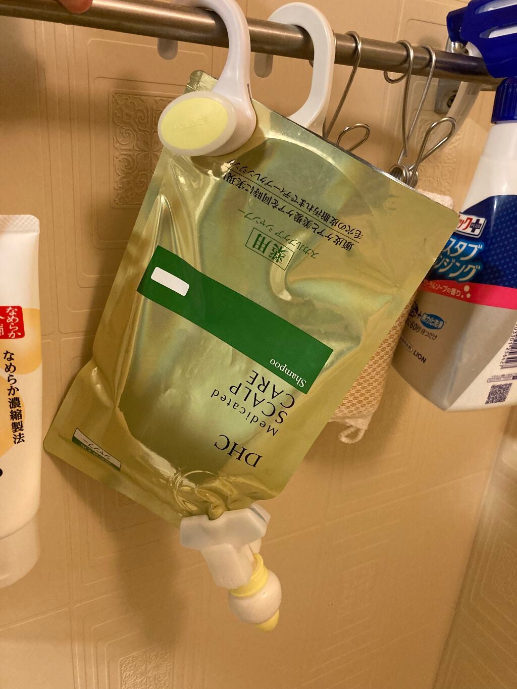 薬用スカルプケア シャンプー/コンディショナー/DHC/市販シャンプーを使ったクチコミ(4枚目)