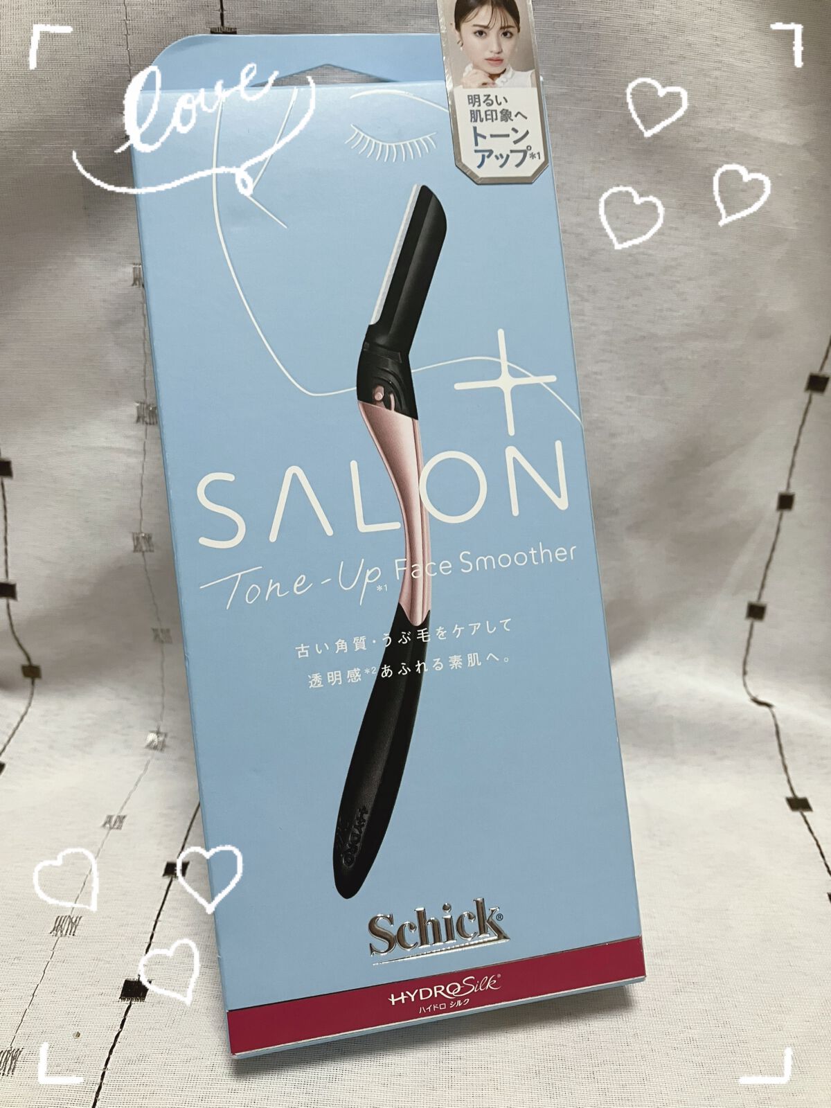 サロンプラス トーンアップ フェイススムーサー ホルダー(刃付き)/サロンプラス/シェーバーを使ったクチコミ(2枚目)