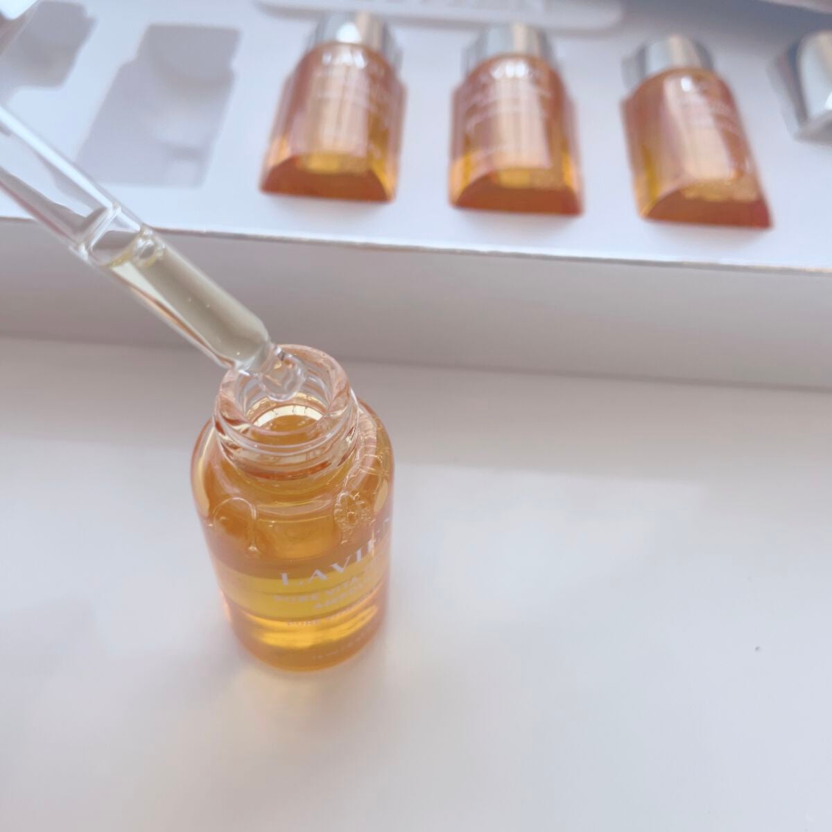 ビタトーニングアンプル/LAVIEN/美容液を使ったクチコミ(2枚目)