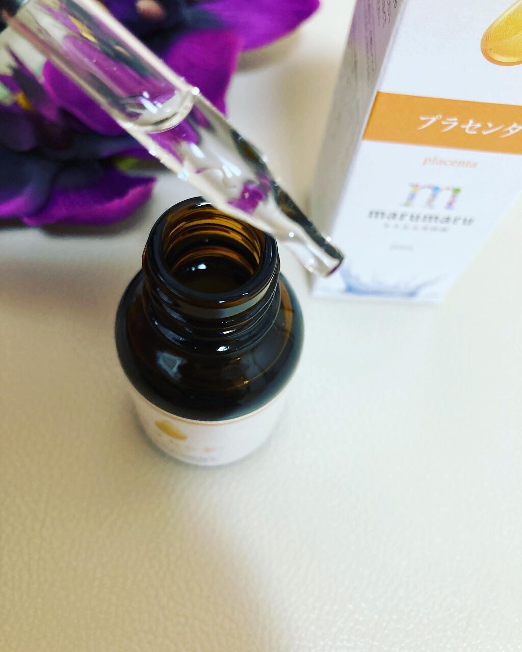 まるまる美容液 プラセンタ/ビューティゲート/美容液を使ったクチコミ(2枚目)