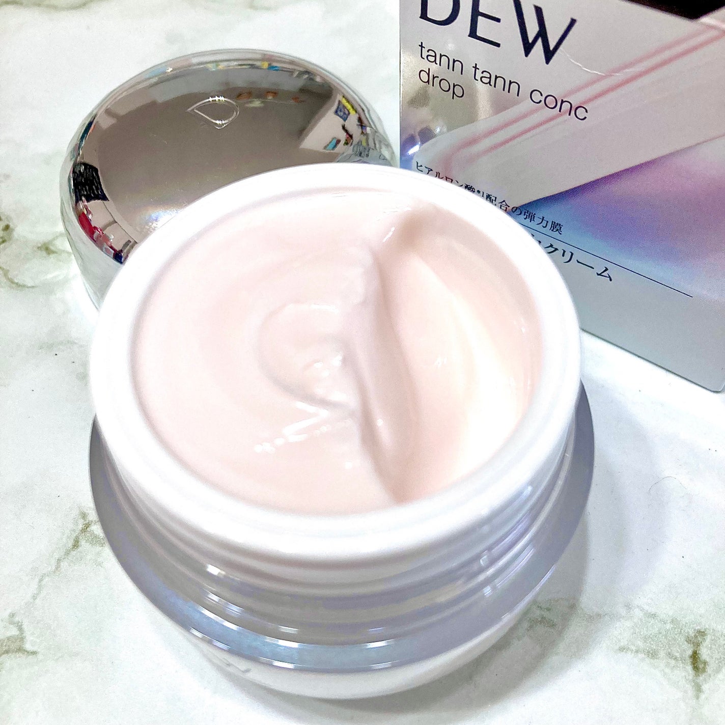 タンタンコンクドロップ/DEW/フェイスクリームを使ったクチコミ(6枚目)