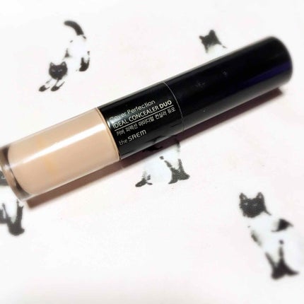 カバーパーフェクション アイディールコンシーラー デュオ/the SAEM/スティックコンシーラーを使ったクチコミ(1枚目)