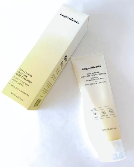 スキンバリアモイスチャーディープクレンザー /Ongredients/洗顔フォームを使ったクチコミ(9枚目)