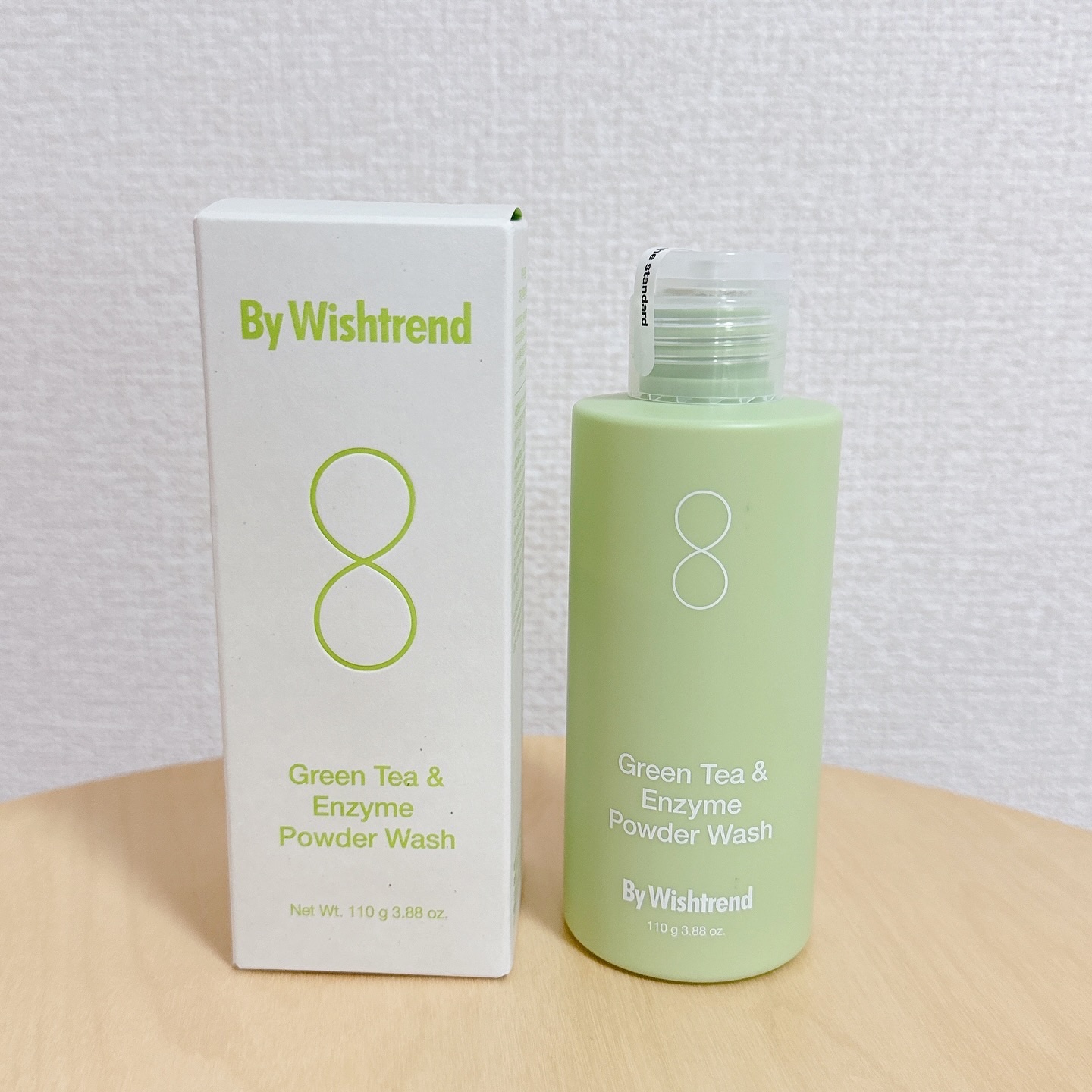 グリーンティー&エンザイムパウダーウォッシュ/By Wishtrend/洗顔パウダーを使ったクチコミ（1枚目）