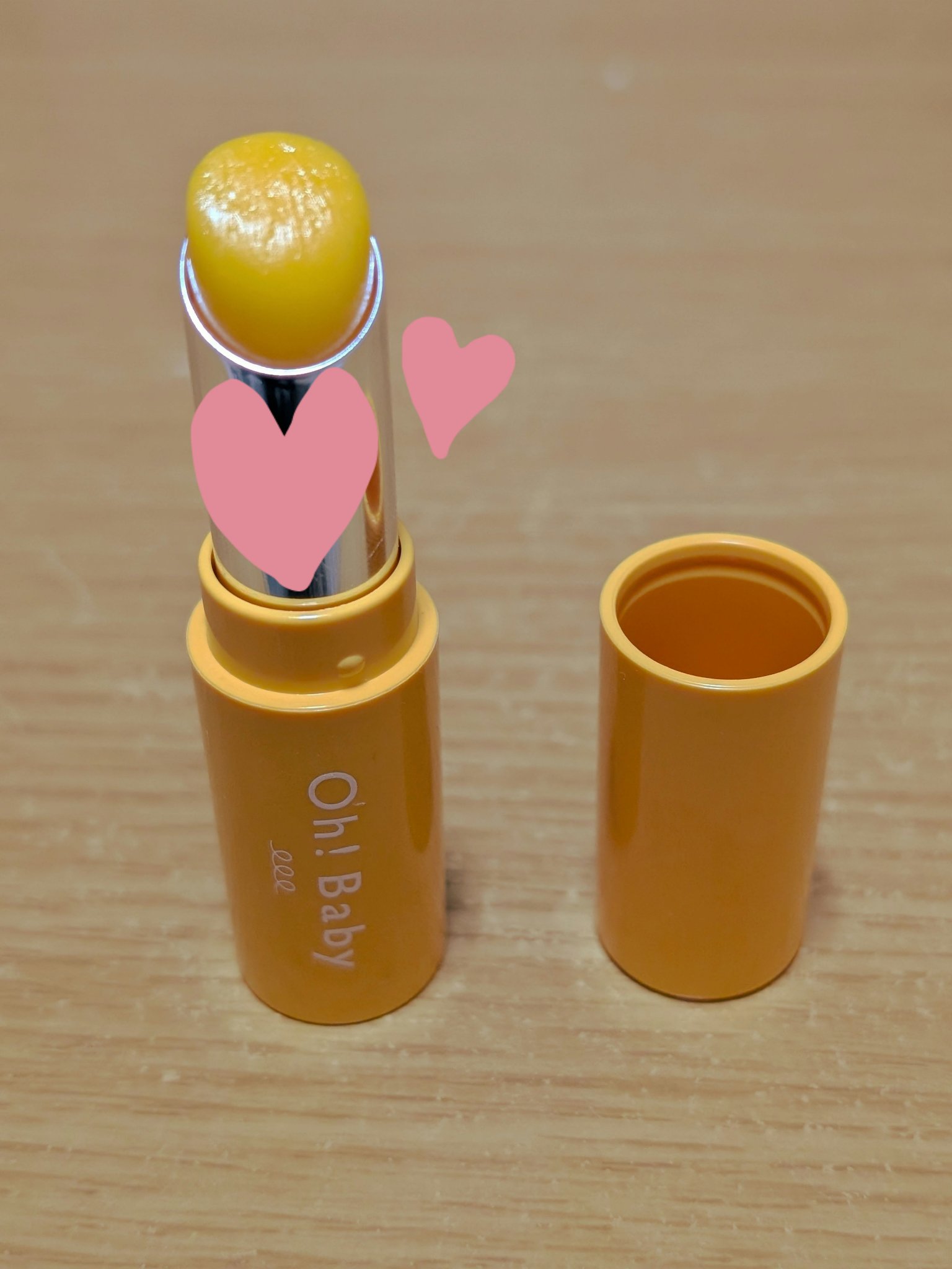 Oh!Baby　スクラブリップバーム　YZ　 (ゆずの香り)/ハウス オブ ローゼ/リップスクラブを使ったクチコミ（1枚目）