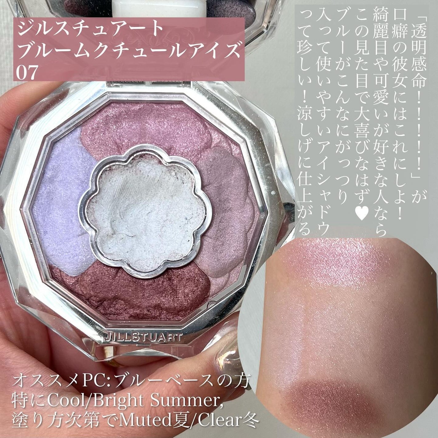 アイカラーレーション/LUNASOL/アイシャドウパレットを使ったクチコミ(5枚目)