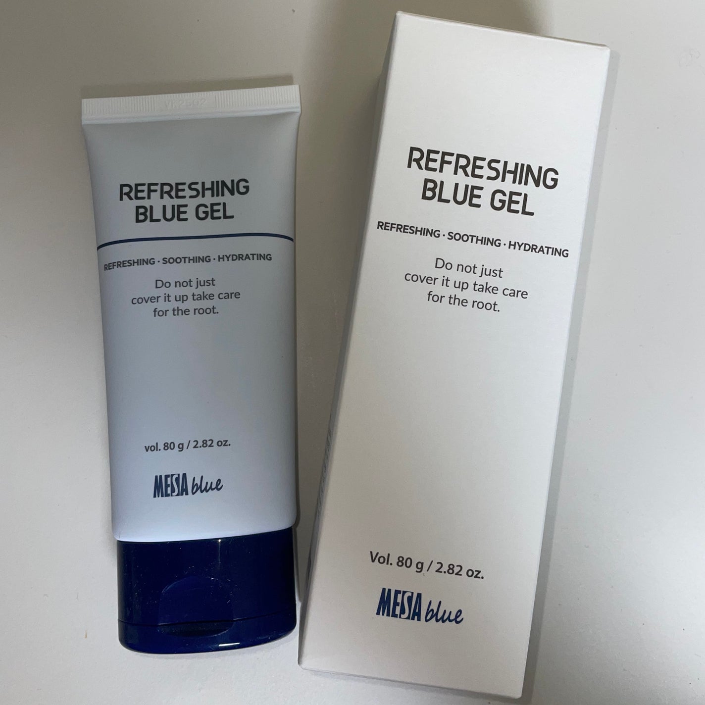 メサブルーリフレッシングブルージェル/MESAblue/フェイスクリームを使ったクチコミ(1枚目)
