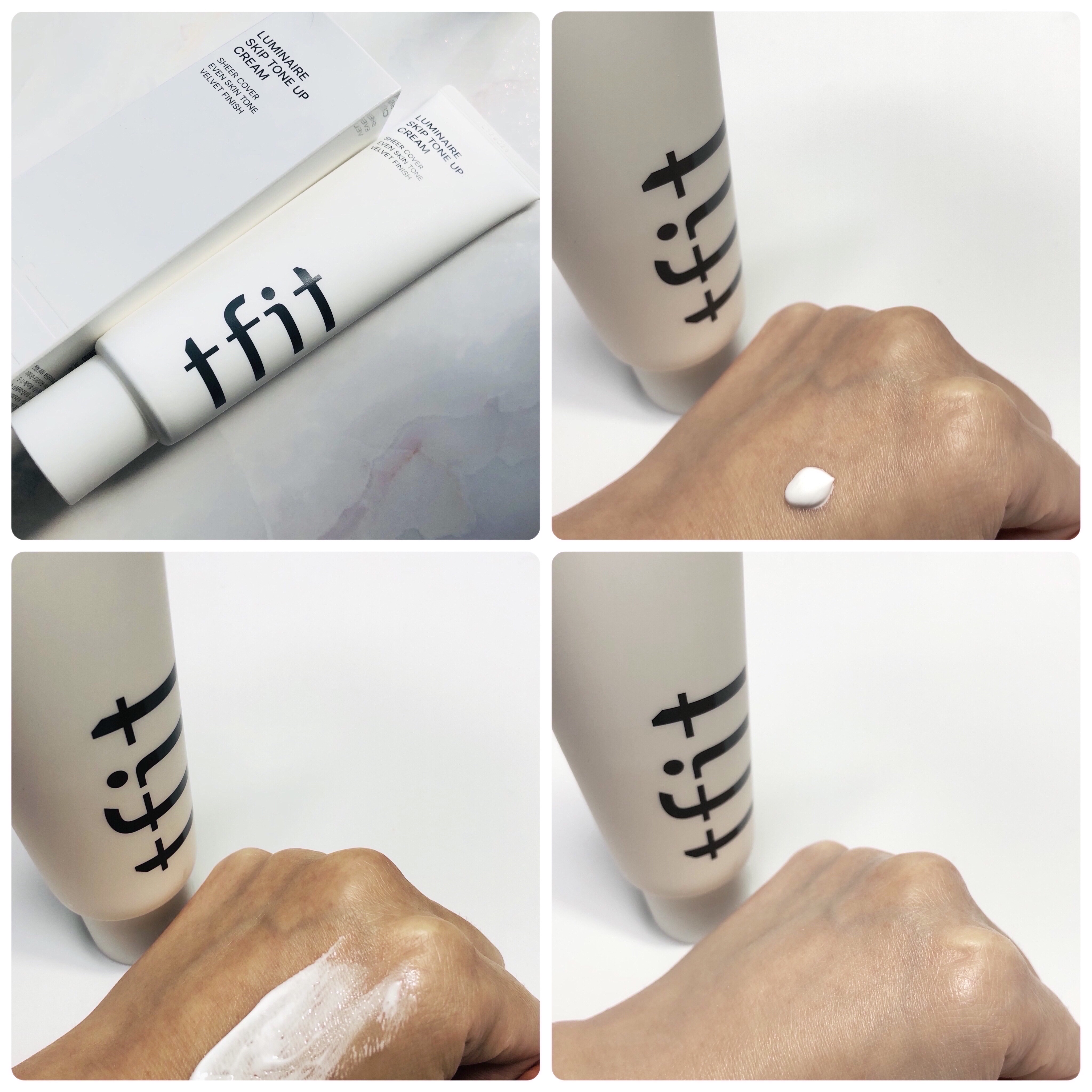 ルミネールスキップトーンアップクリーム/TFIT/化粧下地を使ったクチコミ（2枚目）