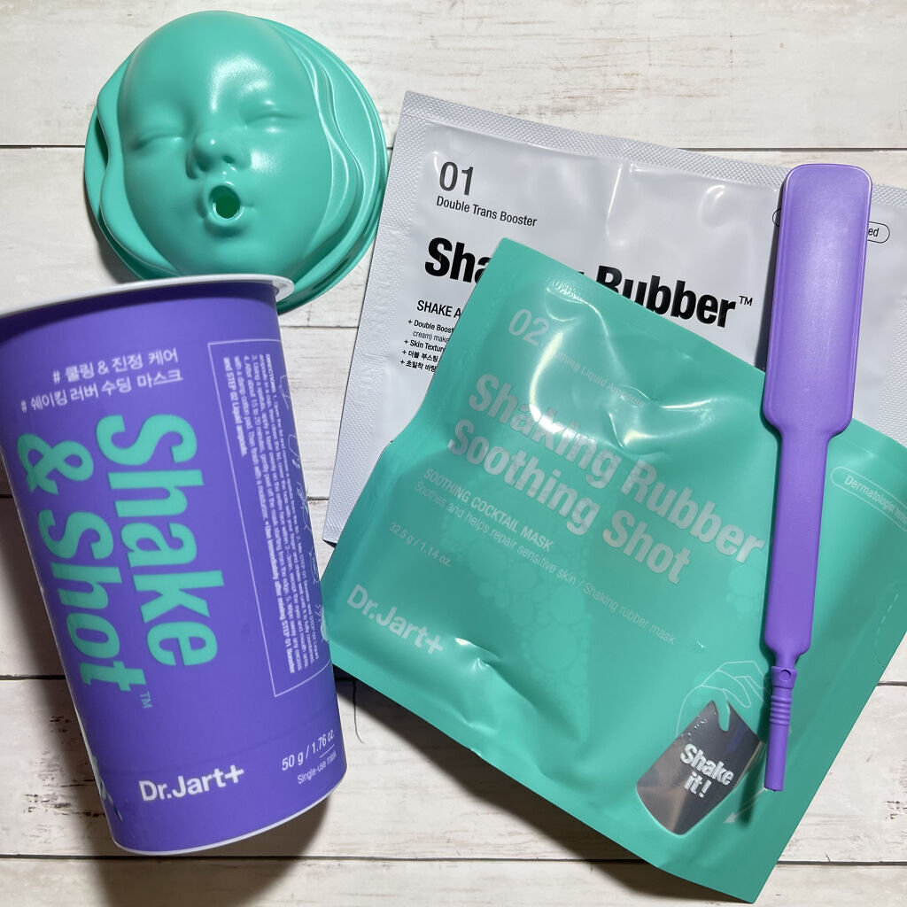 ドクタージャルト シェイキング ラバー シェイク＆ショット スージング ショット/Dr.Jart＋/シートマスク・パックを使ったクチコミ（3枚目）