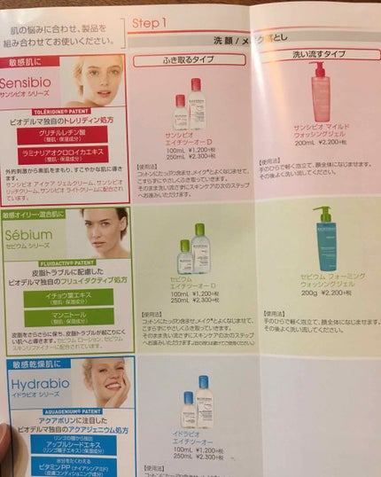 イドラビオ エイチツーオー/ビオデルマ/クレンジングウォーターを使ったクチコミ(3枚目)