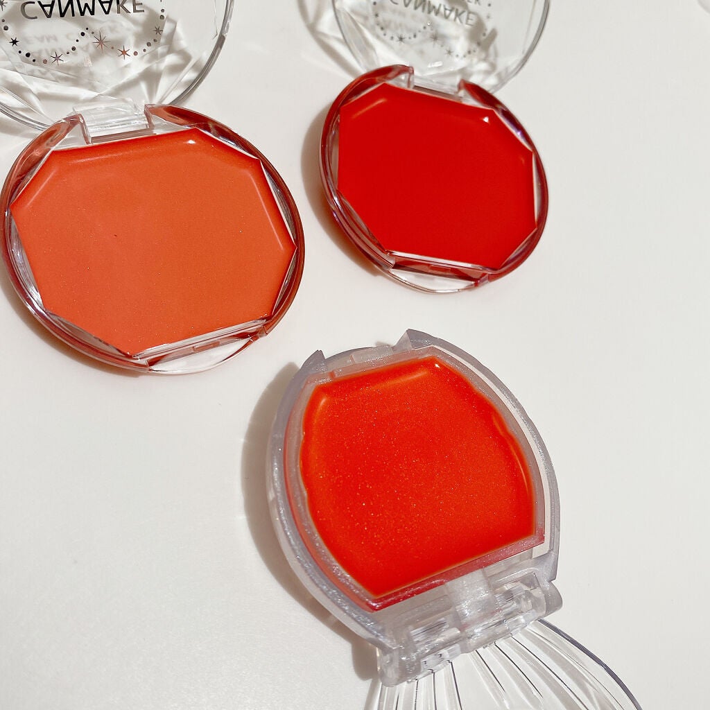 クリームチーク/キャンメイク/ジェル・クリームチークを使ったクチコミ(3枚目)