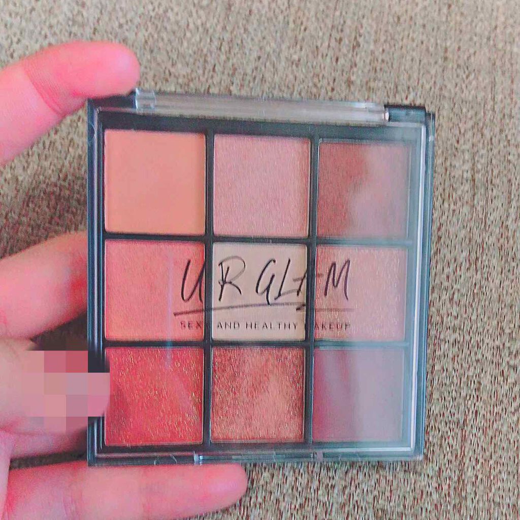 UR GLAM　BLOOMING EYE COLOR PALETTE/U R GLAM/アイシャドウパレットを使ったクチコミ（1枚目）