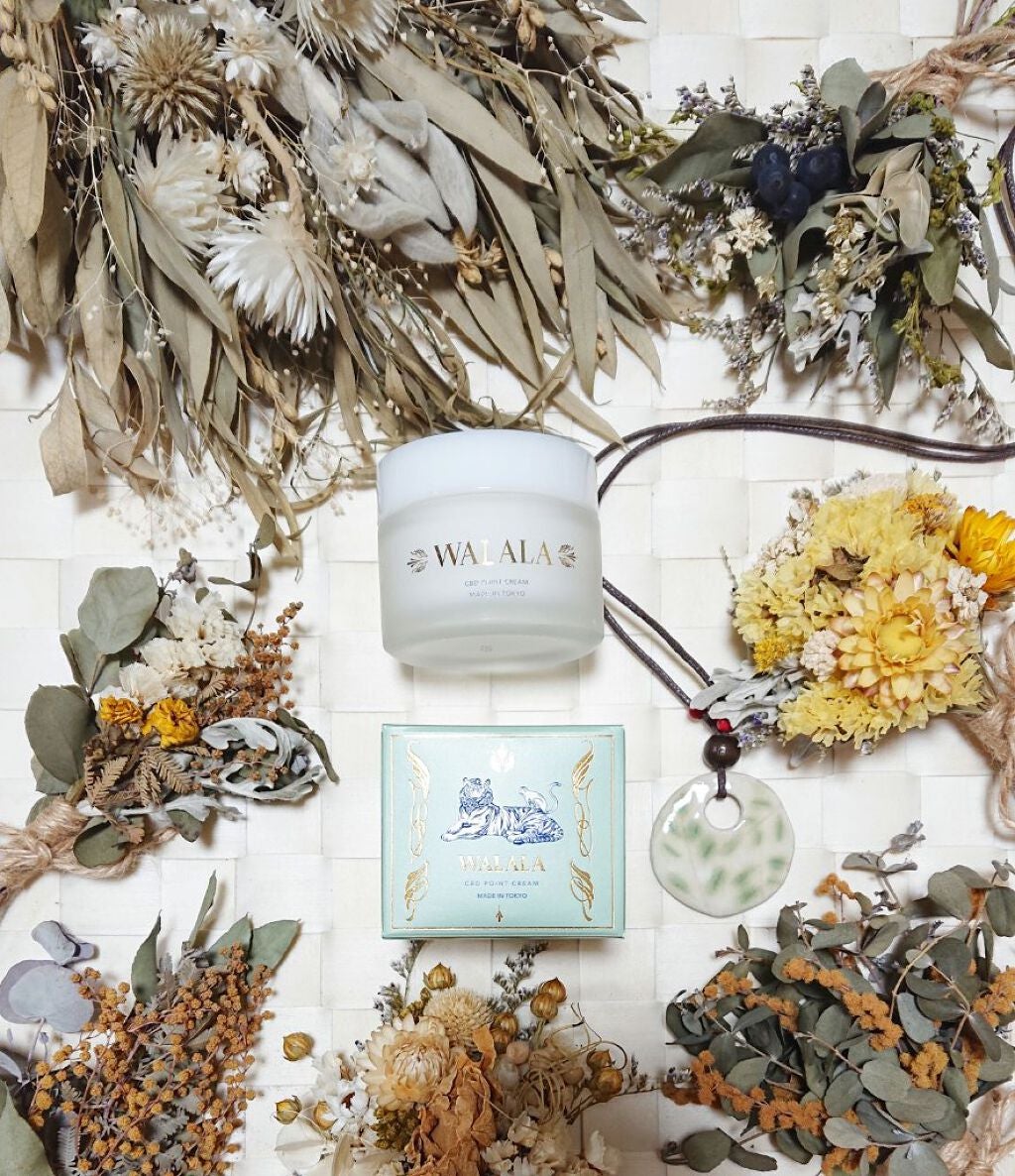 CBD ポイントクリーム/WALALA/フェイスクリームを使ったクチコミ(1枚目)