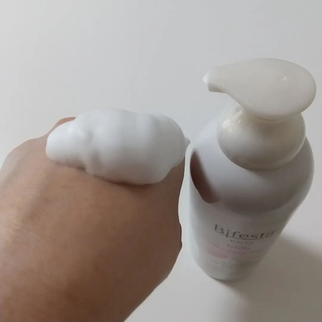 もっちりミルク泡クレンジング/ビフェスタ/クレンジングを使ったクチコミ(2枚目)