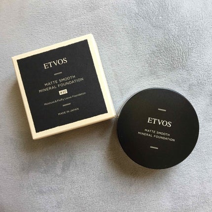 マットスムースミネラルファンデーション/エトヴォス/パウダーファンデーションを使ったクチコミ(1枚目)