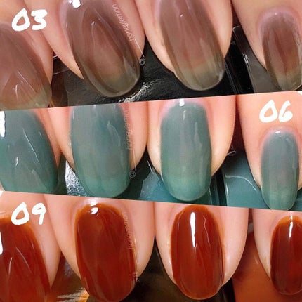 ムードペブルネイル/rom&nd/マニキュアを使ったクチコミ(2枚目)