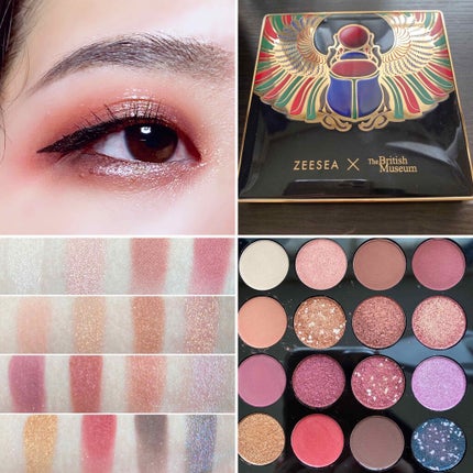 大英博物館 エジプトシリーズ アイシャドウパレット/ZEESEA/アイシャドウパレットを使ったクチコミ(1枚目)
