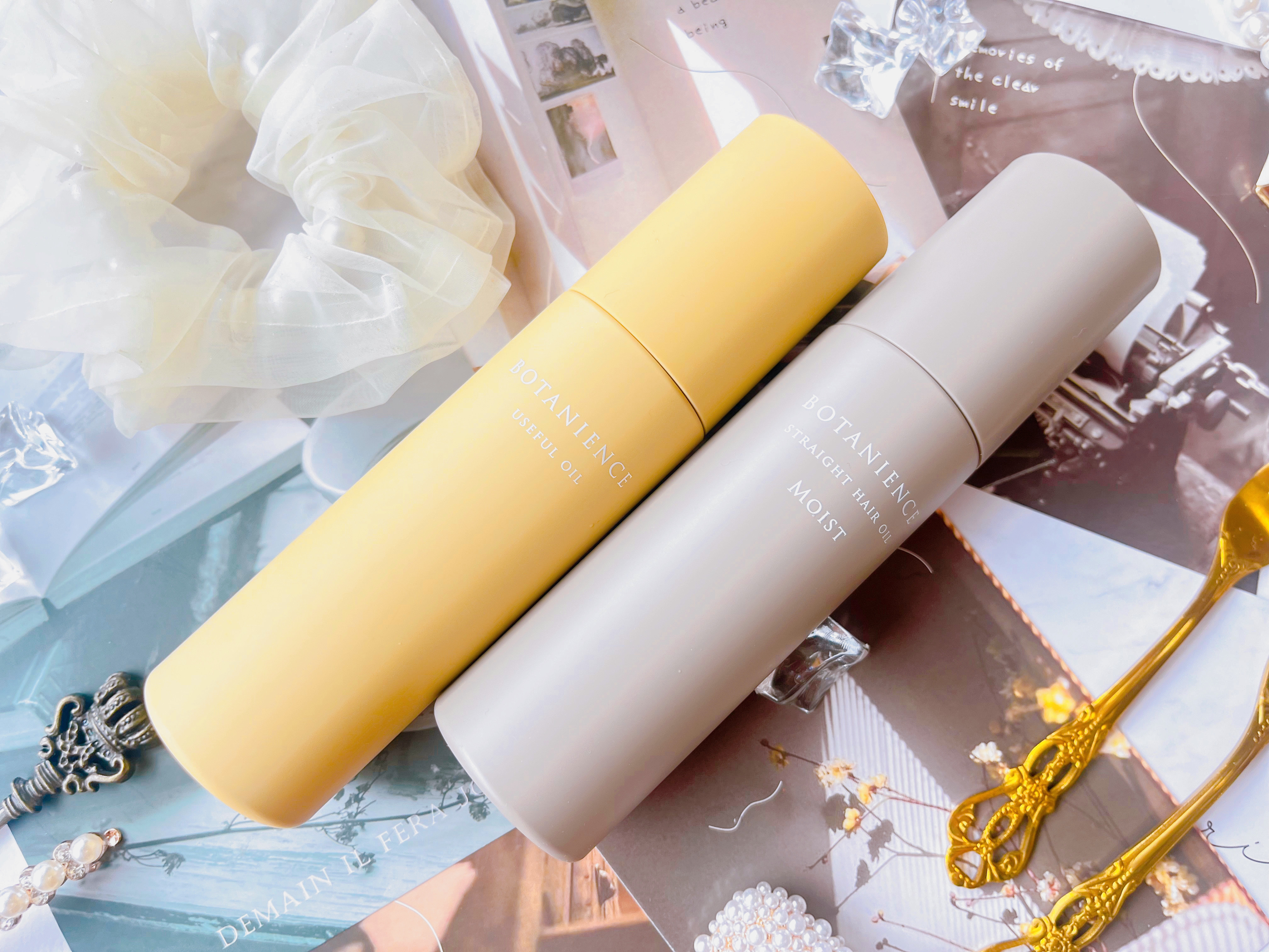 ボタニエンス ストレートヘアオイル モイスト/サンコール/ヘアオイルを使ったクチコミ（2枚目）
