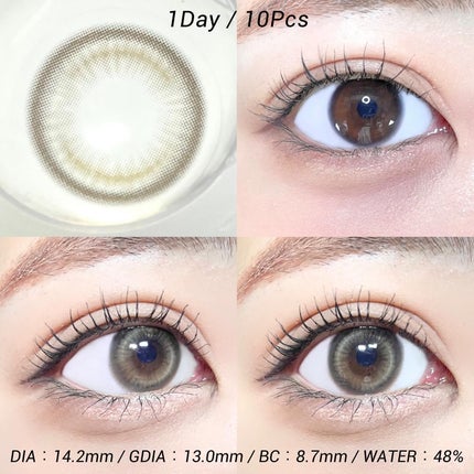 Lily Daze/chuu LENS/ワンデー(1DAY)カラコンを使ったクチコミ(4枚目)