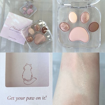 ミャオパウズアイシャドウパレット/MilleFée/アイシャドウパレットを使ったクチコミ(2枚目)