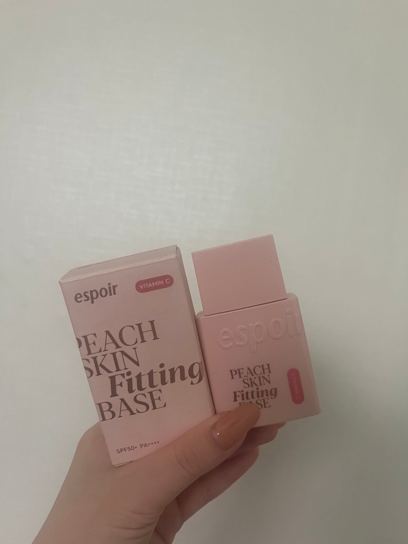 ピーチスキンフィッティングベース オールニュー SPF50 PA++++/espoir/化粧下地を使ったクチコミ(1枚目)