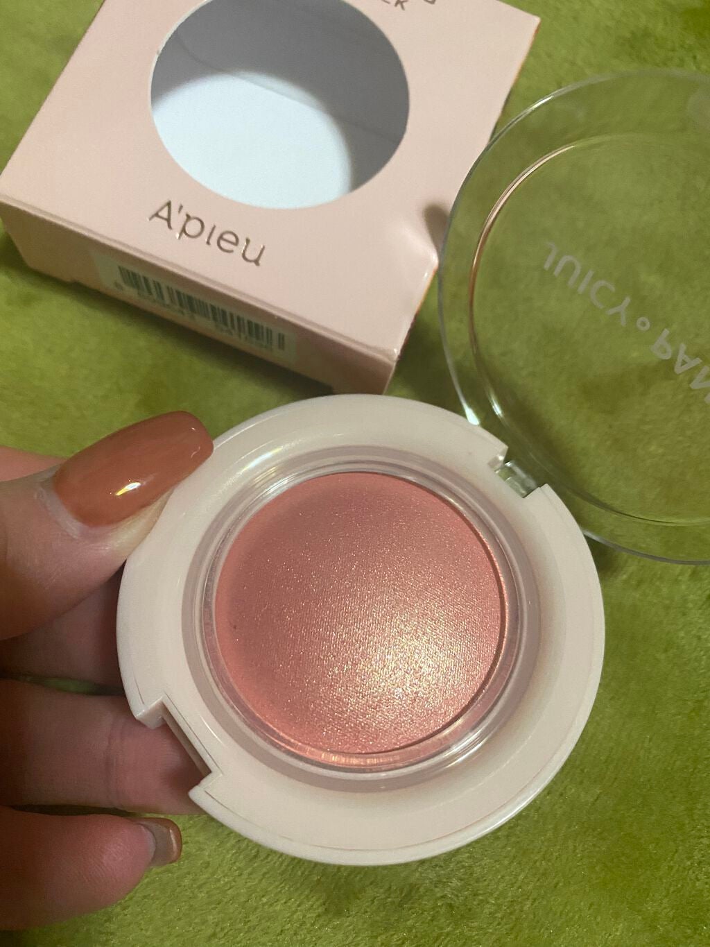 アピュー ジューシーパン ジェリーチーク/A’pieu/ジェル・クリームチークを使ったクチコミ(2枚目)