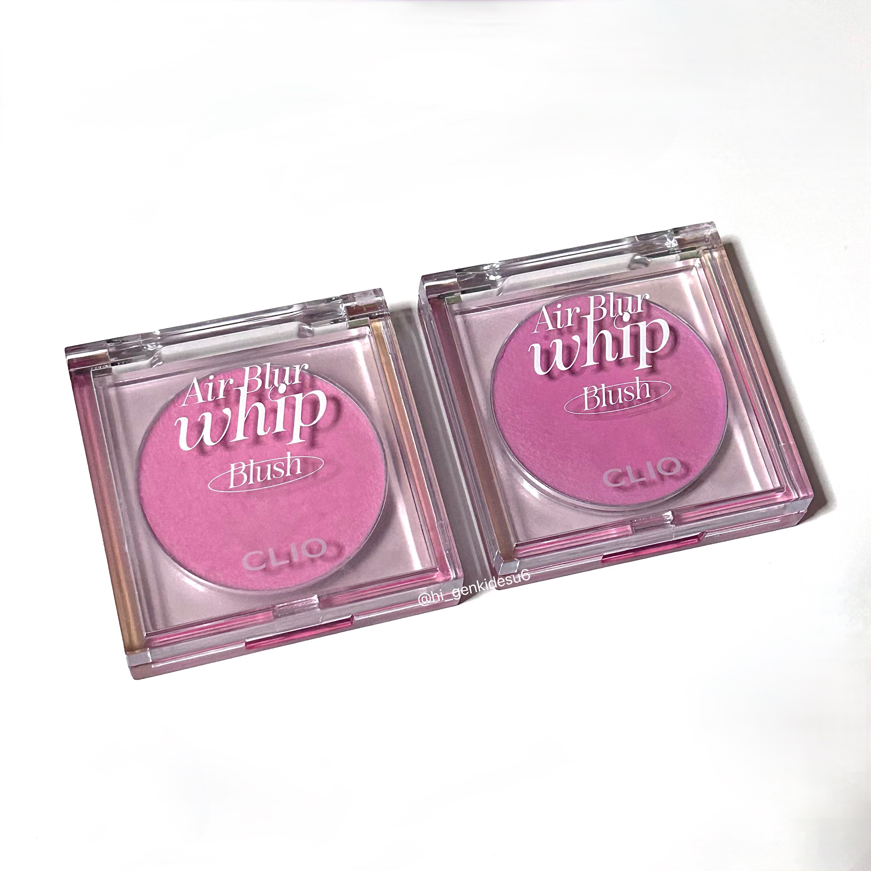 エアーブラーホイップチーク/CLIO/パウダーチークを使ったクチコミ（1枚目）