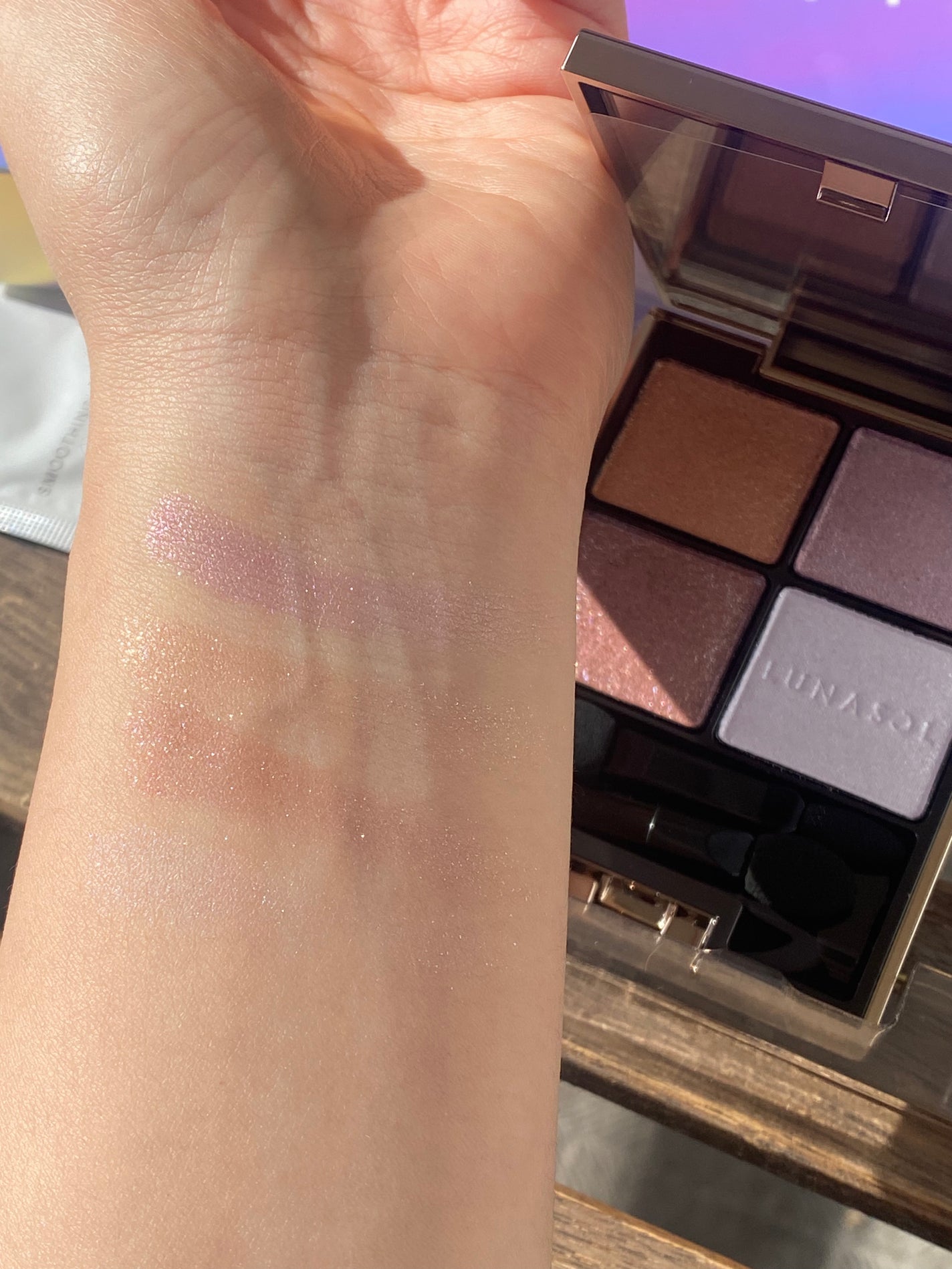 アイカラーレーション/LUNASOL/アイシャドウパレットを使ったクチコミ(3枚目)
