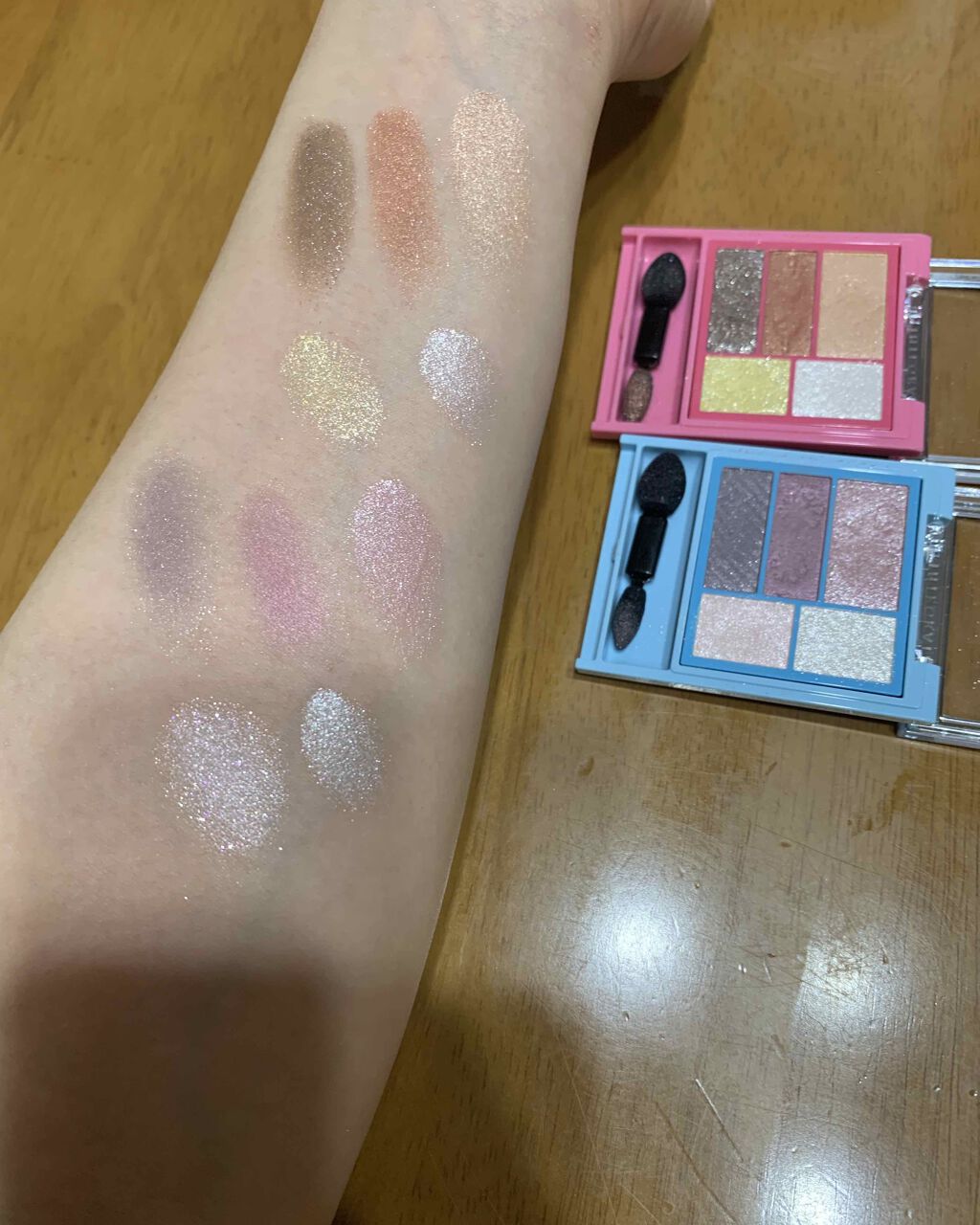 トリプルレシピアイズ/インテグレート/アイシャドウパレットを使ったクチコミ(1枚目)