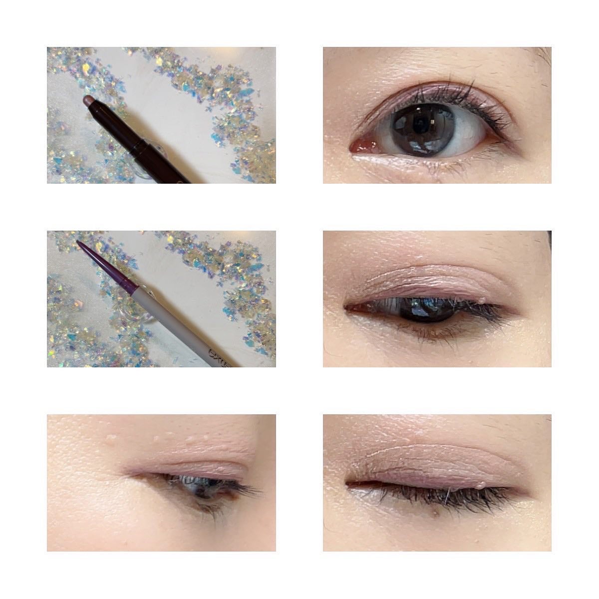 グリームオンフィットシャドウ/excel/スティックアイシャドウを使ったクチコミ(5枚目)