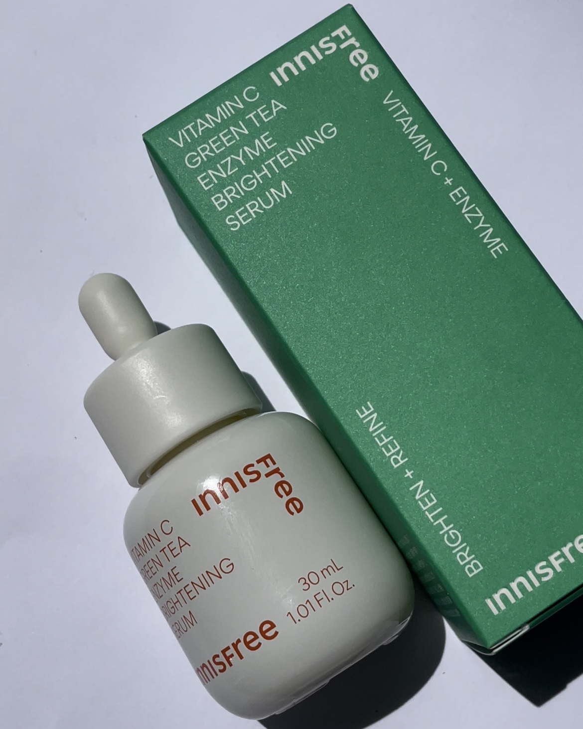 ビタC　グリーンティーエンザイム　ブライト　セラム/innisfree/美容液を使ったクチコミ（1枚目）