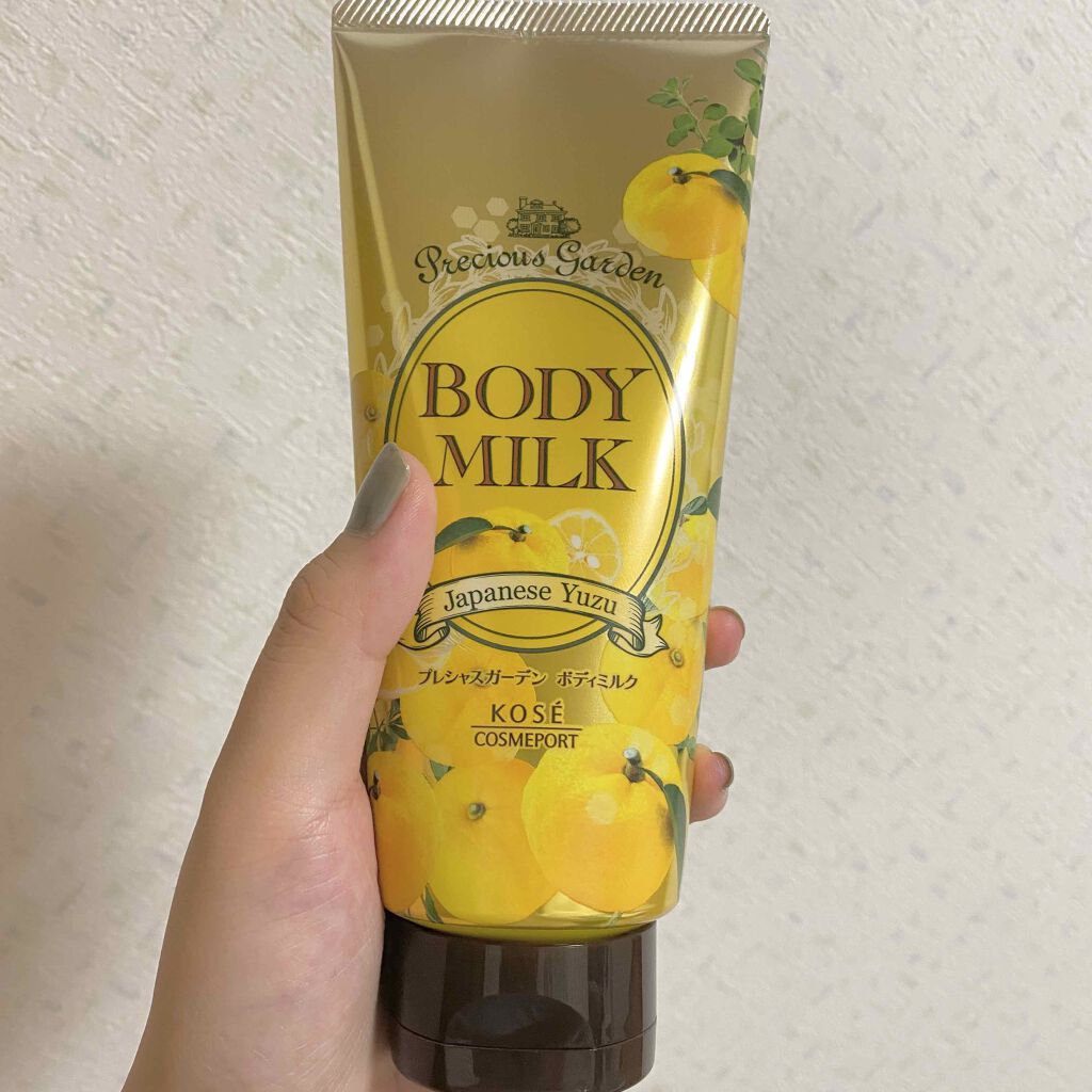 ボディミルク (ジャパニーズゆず)/プレシャスガーデン/ボディミルクを使ったクチコミ(1枚目)