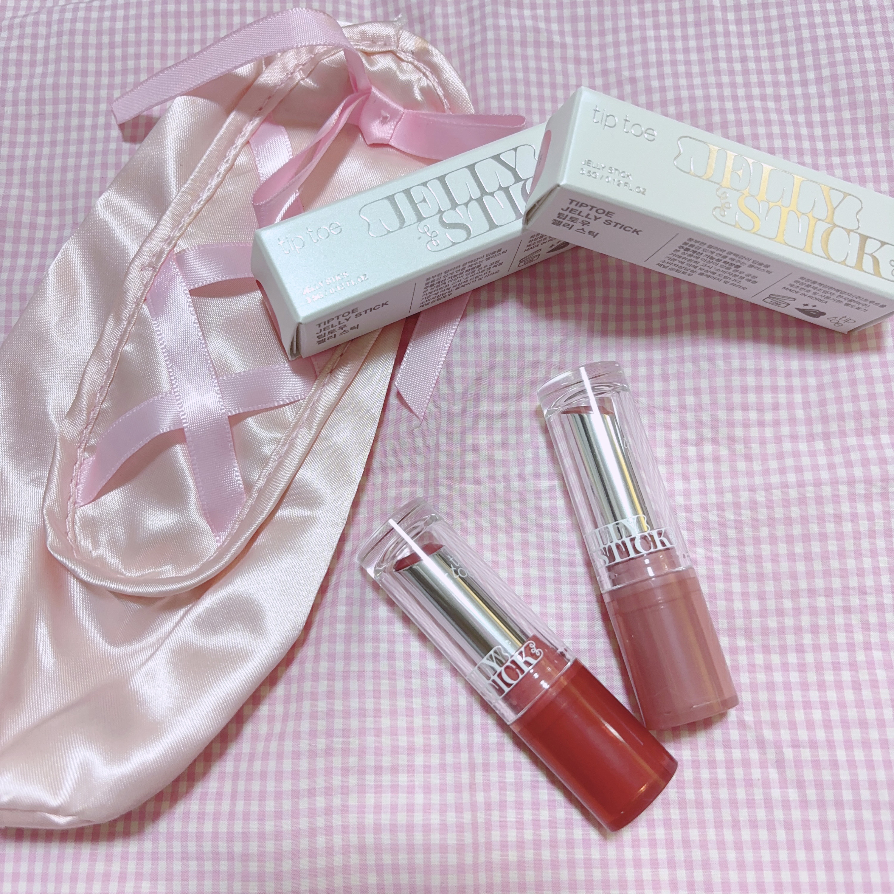 ジェリースティック 001 トゥシューズ/tiptoe/口紅を使ったクチコミ（1枚目）