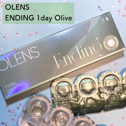 Ending 1day/OLENS/ワンデー(1DAY)カラコンを使ったクチコミ(2枚目)